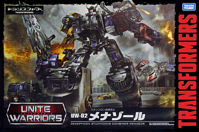 UNITE WARRIORS「UW-02 スタントロン合体兵士メナゾール」で